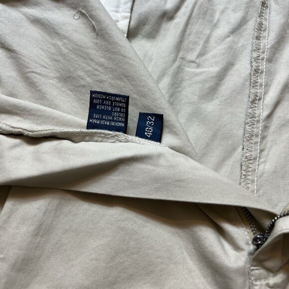 Polo Ralph Lauren Pants Mens 40x32 Beige Hammond Pleated Classic Fit Chino NEW - Picture 4 of 6